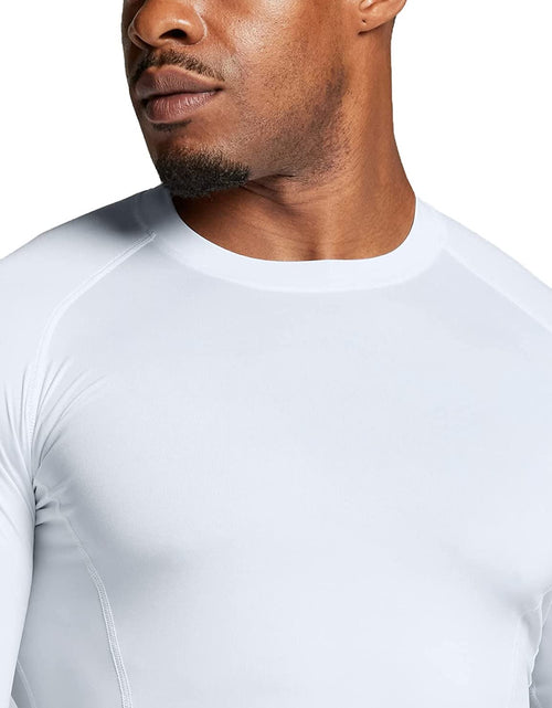 Load image into Gallery viewer, Men'S UPF 50+ Long Sleeve Compression Shirts, Water Sports Rash Guard Base Layer, Athletic Workout Shirt

