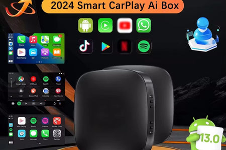 Android 13 Carplay Ai Box Wireless Android Auto Smart TV Box Car Intelligent System WIFI Support Netflix Youtube FOTA Upgrade