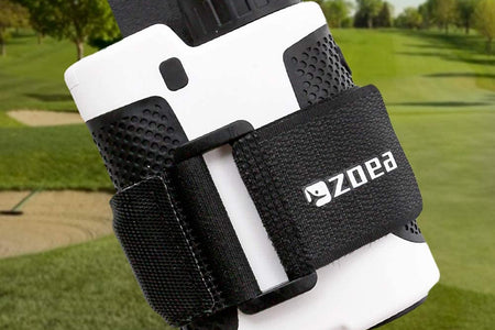 Magnetic Rangefinder Mount Strap for Golf Cart Railing, Adjustable Rangefinder Mount/Holder/Strap/Band with Strong Magnet Securely Attach to Most Rail/Bar/Frame of Golf Cart (1.2)